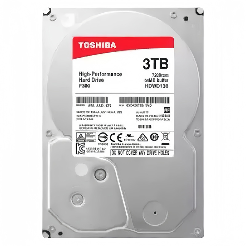 3TB 东芝 台式机械硬盘 3.5寸 SATA接口